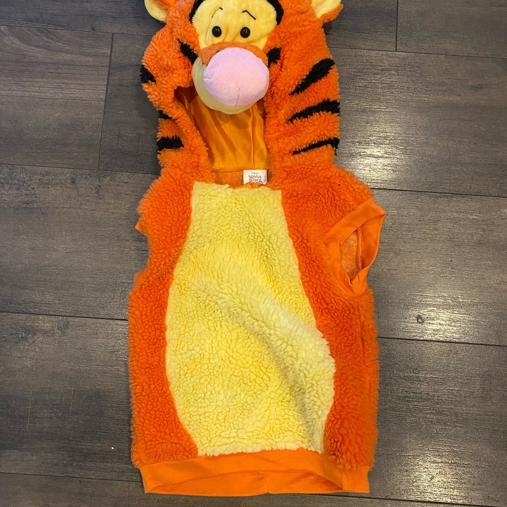 Disney Orange and Yellow Winnie the Pooh Vest